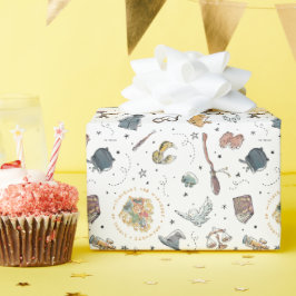 Harry Potter Icons Pattern - Geburtstag Geschenkpapier