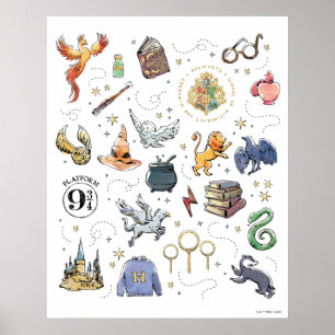 HARRY POTTER™ Icons Poster