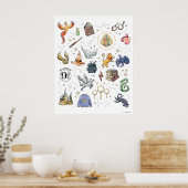 HARRY POTTER™ Icons Poster (Küche)