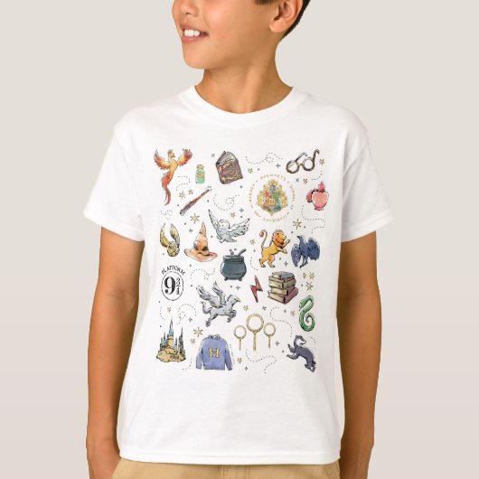 HARRY POTTER™ Icons T-Shirt (Vorderseite)