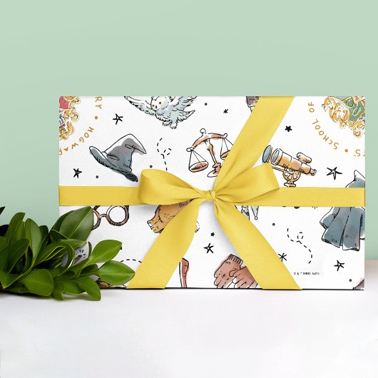 Harry-Potter-Ikonen-Muster - Baby Shower Geschenkpapier