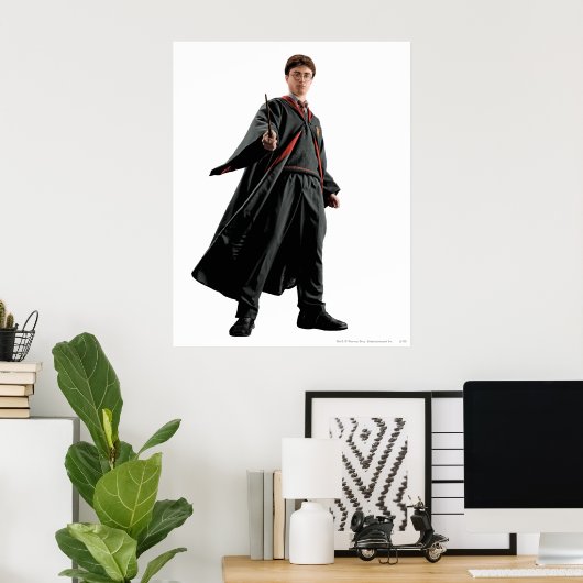 Harry Potter im Bereitschaftszustand Poster (Heimbüro)
