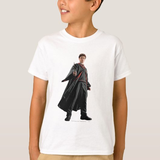 Harry Potter im Bereitschaftszustand T-Shirt (Vorderseite)