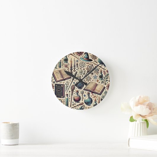 Harry Potter inspirierte Wanduhr (Zuhause)