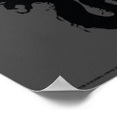 Harry Potter | Kammer der Geheimnisse Silhouette Poster (Ecke)