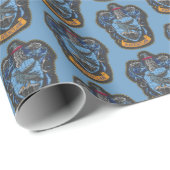 Harry Potter | Klassisches Ravenclaw-Wappen Geschenkpapier (Rolleneckpunkt)
