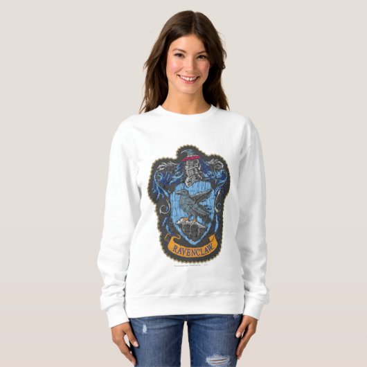 Harry Potter | Klassisches Ravenclaw-Wappen Sweatshirt (Vorne ganz)