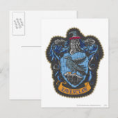 Harry Potter | Klassisches Wappen von Ravenclaw Postkarte (Vorne/Hinten)
