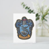 Harry Potter | Klassisches Wappen von Ravenclaw Postkarte (Stehend Vorderseite)