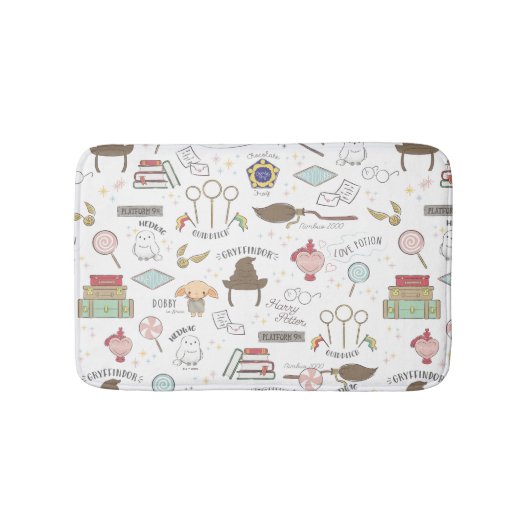 HARRY POTTER™ Kleines Magie-Muster Badematte (Vorderseite)