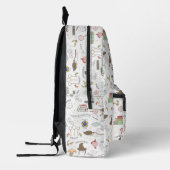 HARRY POTTER™ Kleines Magie-Muster Bedruckter Rucksack (Links)