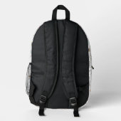 HARRY POTTER™ Kleines Magie-Muster Bedruckter Rucksack (Rückseite)