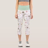 HARRY POTTER™ Kleines Magie-Muster Capri Leggings (Vorderseite)