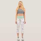 HARRY POTTER™ Kleines Magie-Muster Capri Leggings (Vorderseite)