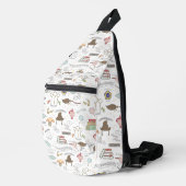 HARRY POTTER™ Kleines Magie-Muster Crossbody Bag (Rechte Ecke)