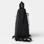 HARRY POTTER™ Kleines Magie-Muster Crossbody Bag (Rückseite)