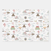 HARRY POTTER™ Kleines Magie-Muster Geschenkpapier Set (Vorderseite 2)