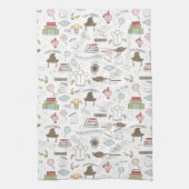 HARRY POTTER™ Kleines Magie-Muster Geschirrtuch (Vertikal)