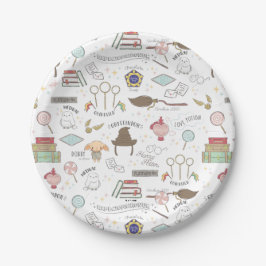 HARRY POTTER™ Kleines Magie-Muster Pappteller