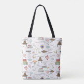 HARRY POTTER™ Kleines Magie-Muster Tasche (Rückseite)