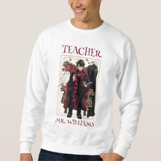 HARRY POTTER™ Lehrer | Anime HARRY POTTER™ Sitzend Sweatshirt (Vorderseite)
