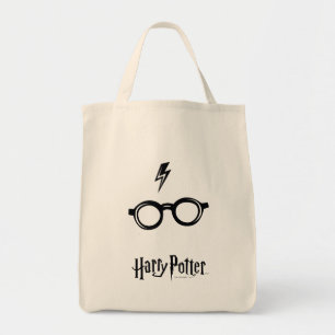 Harry Potter   Lightning Scar and Glasses Tragetasche