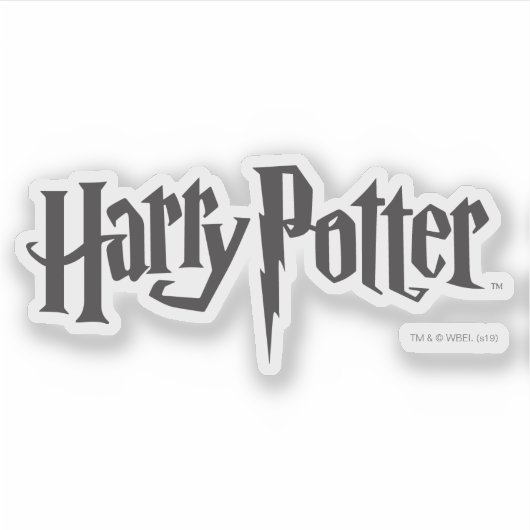 Harry Potter Logo Aufkleber (Vorderseite)