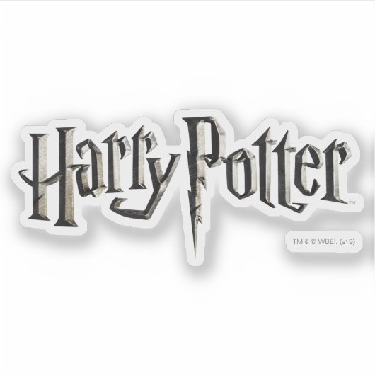 Harry Potter Logo Aufkleber (Vorderseite)