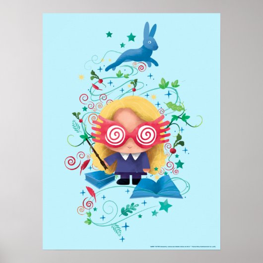 Harry Potter | Luna Lovegood Grafik Poster (Vorne)