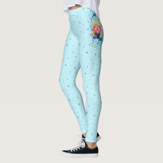 Harry Potter | Luna Lovegood Graphic Leggings (Links)