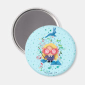 Harry Potter | Luna Lovegood Graphic Magnet (Vorderseite/Rückseite)