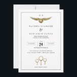 Harry Potter Magical Watercolor Wedding Einladung<br><div class="desc">Erleben Sie den Zauber Ihres besonderen Tages mit dieser Harry Potter Magical Watercolor Wedding Einladung. Diese Einladung mit skurrilen Aquarelldesigns, die von der Wizards World inspiriert wurden, Set für eine zauberhafte Hochzeitsfeier. Die eleganten Details, von den zauberhaften Schriftart über die subtilen Nods bis hin zu den ikonischen Harry Potter-Bildern, schaffen...</div>