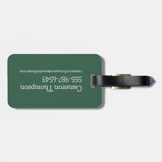 HARRY POTTER™ | Magische Momente Gepäckanhänger (Rückseite horizontal)