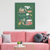 HARRY POTTER™ | Magische Momente Leinwanddruck (Insitu (Wohnzimmer))