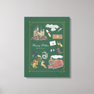 HARRY POTTER™   Magische Momente Leinwanddruck