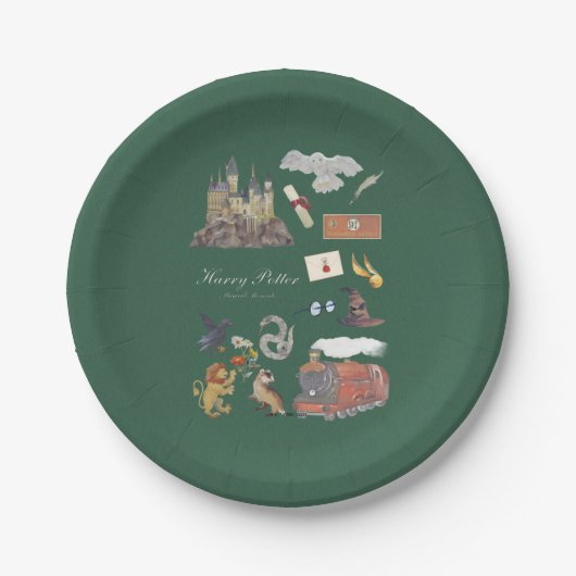 HARRY POTTER™ | Magische Momente Pappteller (Vorderseite)