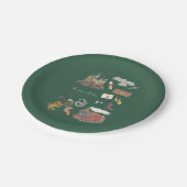 HARRY POTTER™ | Magische Momente Pappteller (Schrägansicht)