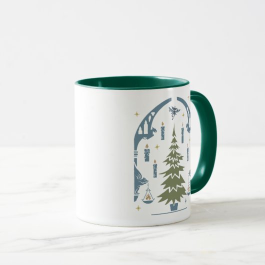 HARRY POTTER™ Magischer Weihnachtsbaum Tasse (VorderseiteRechts)