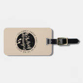 Harry Potter | Marauder's Map Charms Typografy Gepäckanhänger (Vorderseite horizontal)