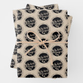 Harry Potter | Marauder's Map Charms Typografy Geschenkpapier Set (Beispiel)