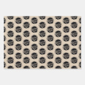 Harry Potter | Marauder's Map Charms Typografy Geschenkpapier Set (Vorderseite)