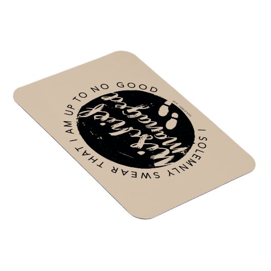 Harry Potter | Marauder's Map Charms Typografy Magnet (Rechte Seite)