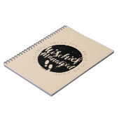 Harry Potter | Marauder's Map Zauber-Typografie Notizblock (Linke Seite)