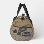 Harry Potter | MISCHIEF MANAGED™ Map Footprints Duffle Bag (Rechts)