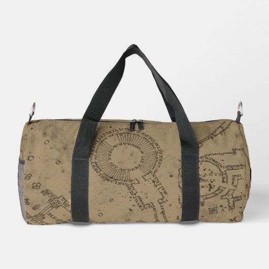 Harry Potter | MISCHIEF MANAGED™ Map Footprints Duffle Bag (Rückseite)