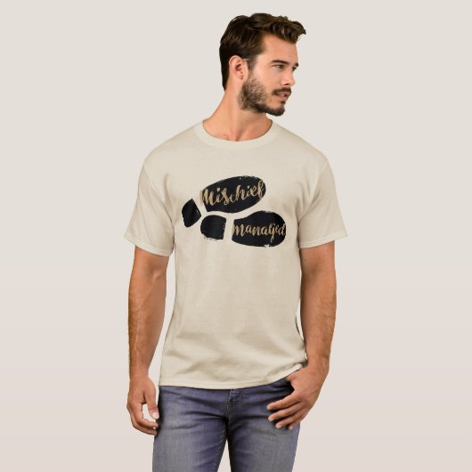 Harry Potter | MISCHIEF MANAGED™ Map Footprints T-Shirt (Vorne ganz)