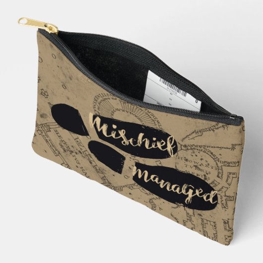 Harry Potter | MISCHIEF MANAGED™ Map Footprints Zubehörtasche (Offen)