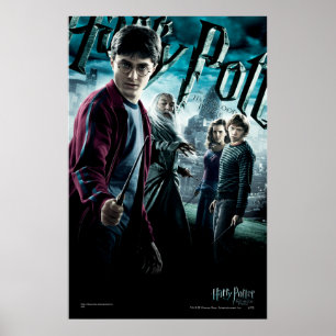 Harry Potter mit Dumbledore Ron und Hermine 1 Poster