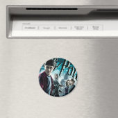 Harry Potter mit Dumbledore Ron und Hermione 1 Magnet (In Situ (Geschirrspüler))