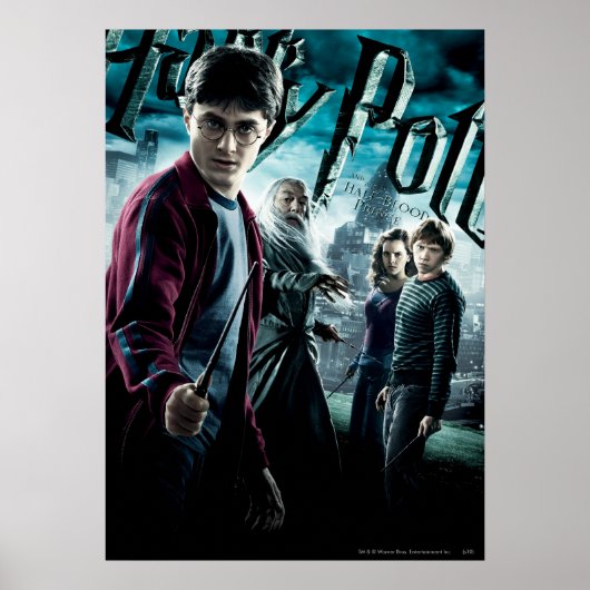 Harry Potter mit Dumbledore Ron und Hermione 1 Poster (Vorne)